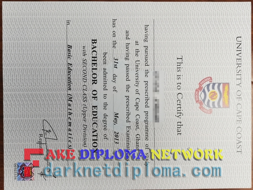 How to Create a Fake University of Cape Coast Diploma: Step-by-Step Guide