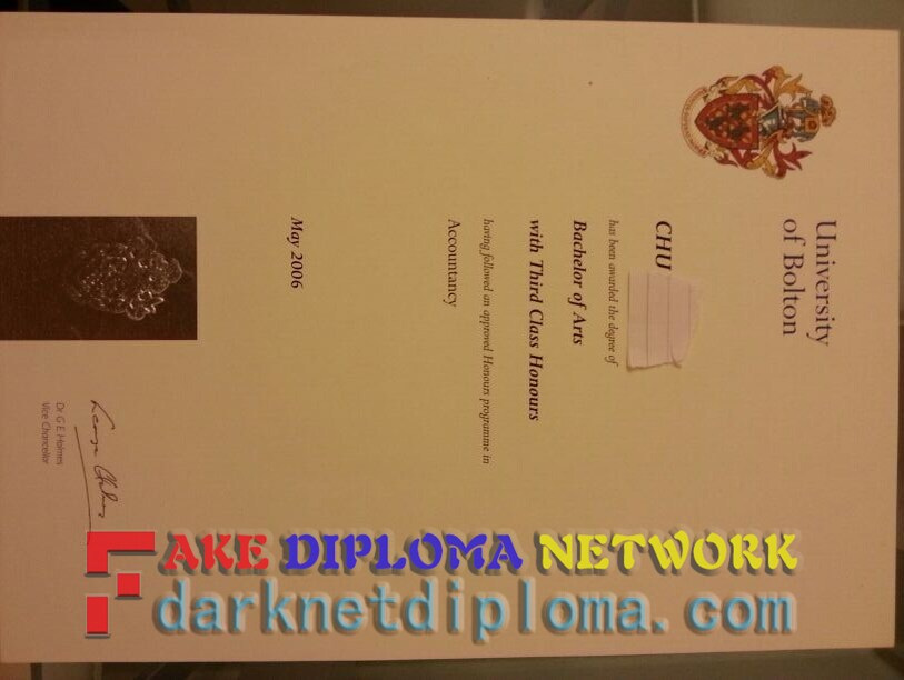 How to Order a Fake Bolton University Diploma: A Step-by-Step Guide