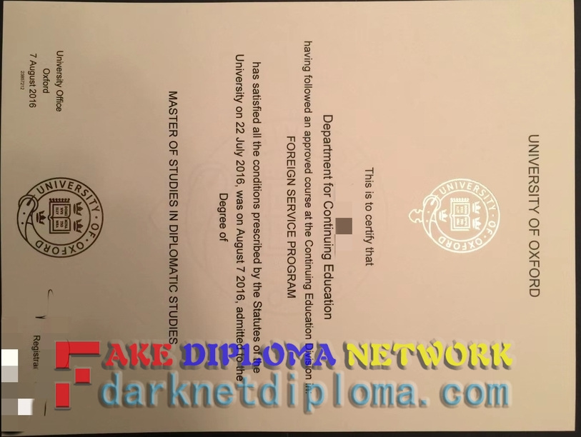 How to Purchase a Fake University of Oxford Diploma: A Step-by-Step Guide
