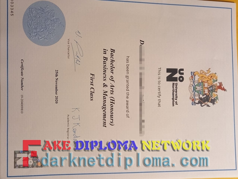 Is It Possible to Buy a Fake University of Northampton Degree?