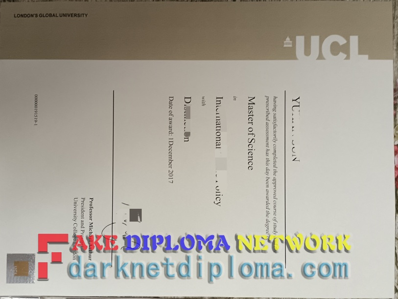Is It Possible to Buy a Fake University College London (UCL) Degree?