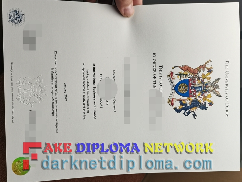 Is It Possible to Buy a Fake University of Derby Diploma?