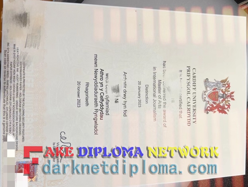 Purchase Fake Cardiff University Diploma: Is It Worth the Risk?
