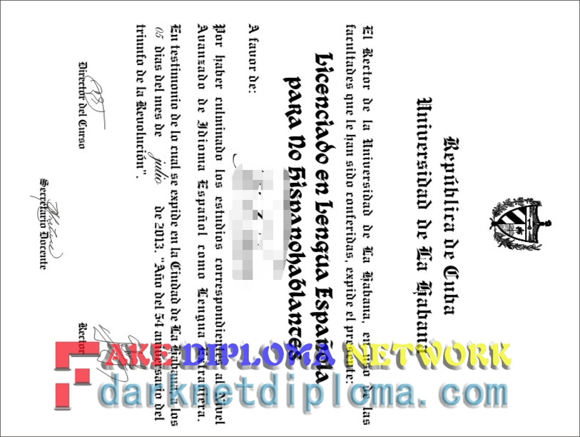 Purchase a Phony Universidad de La Habana Diploma: Is It Worth the Risk?