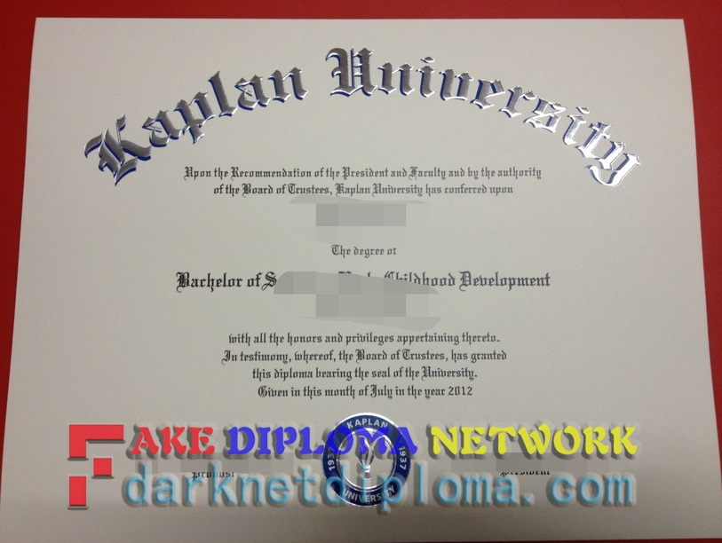 How Fast Can You Get a Fake Kaplan University Diploma?