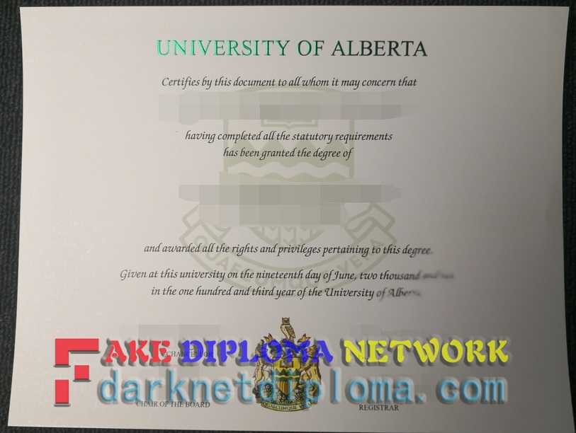 How Fast Can You Get a Fake University of Alberta Degree?