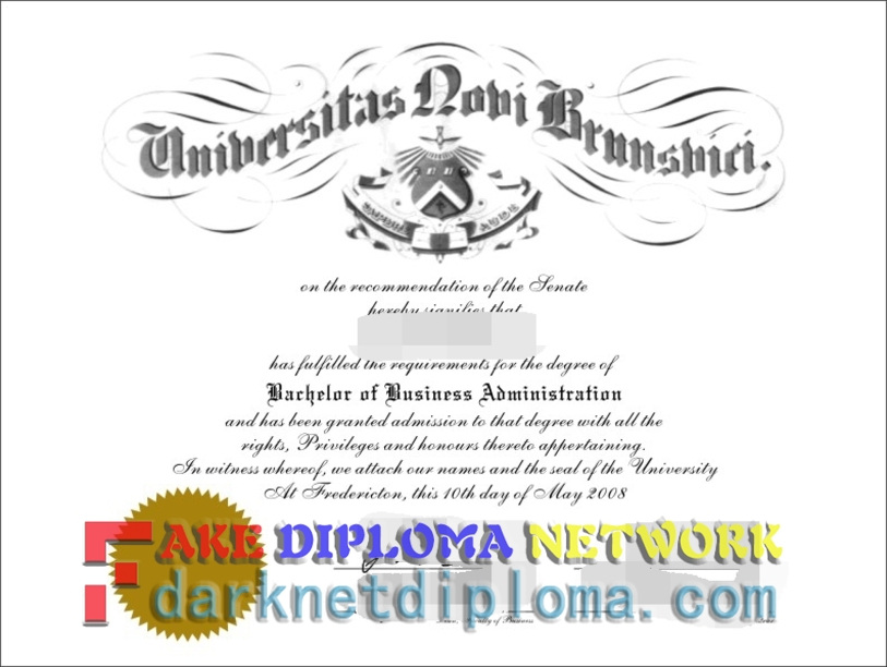 How to Make a Fake University of New Brunswick Diploma: A Step-by-Step Guide