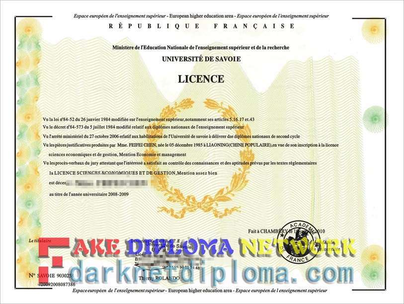 How to Copy a Fake Université de Savoie Diploma: A Step-by-Step Guide