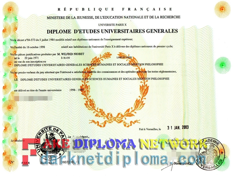 How to Buy a Université Paris X Diploma: A Step-by-Step Guide