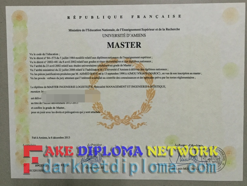How to Buy a Université d'Amiens Diploma: A Comprehensive Guide