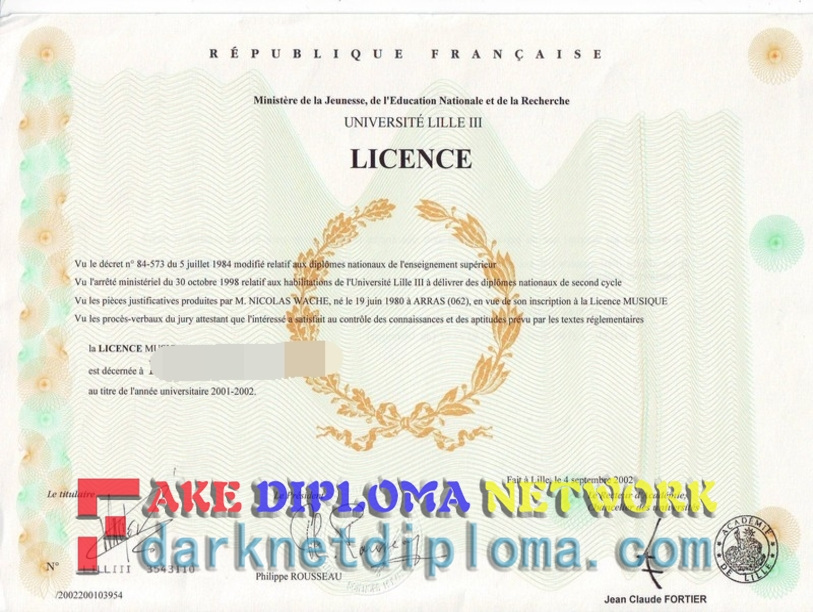 How to Buy a Fake Charles de Gaulle University Lille III Diploma: Step-by-Step Guide