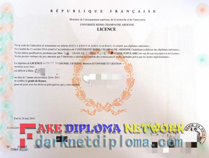 How to Buy a Fake University of Reims Champagne Ardenne Diploma: Step-by-Step Guide