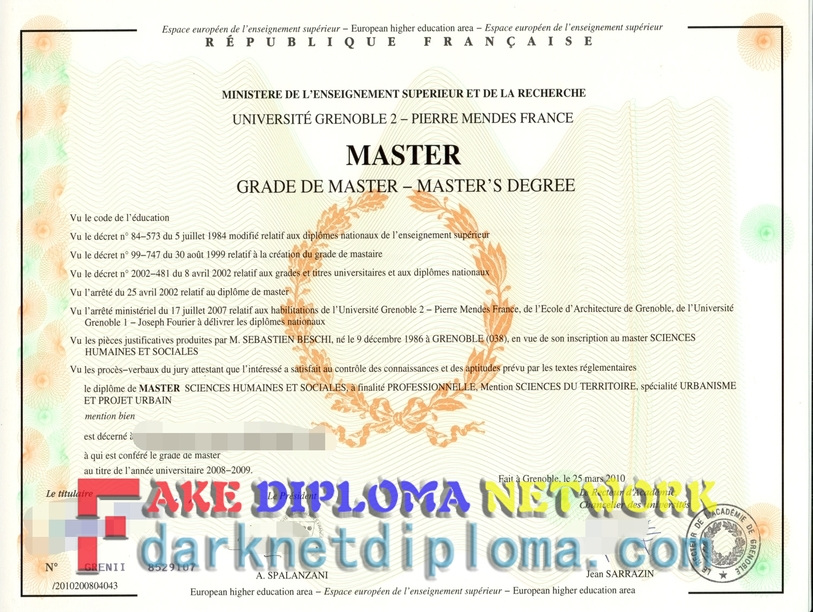 How to Buy a Fake Université Pierre Mendès France (Grenoble 2) Degree: A Step-by-Step Guide