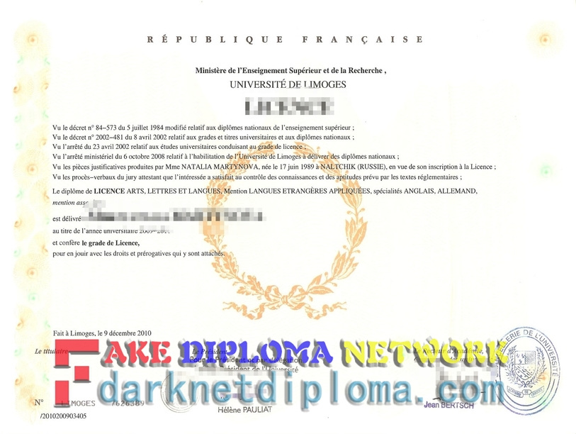 How to Buy a Fake Université de Limoges Degree: A Step-by-Step Guide