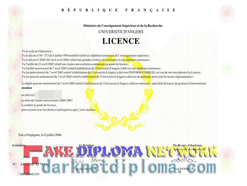 How to Purchase a Fake University of Angers Degree: A Step-by-Step Guide