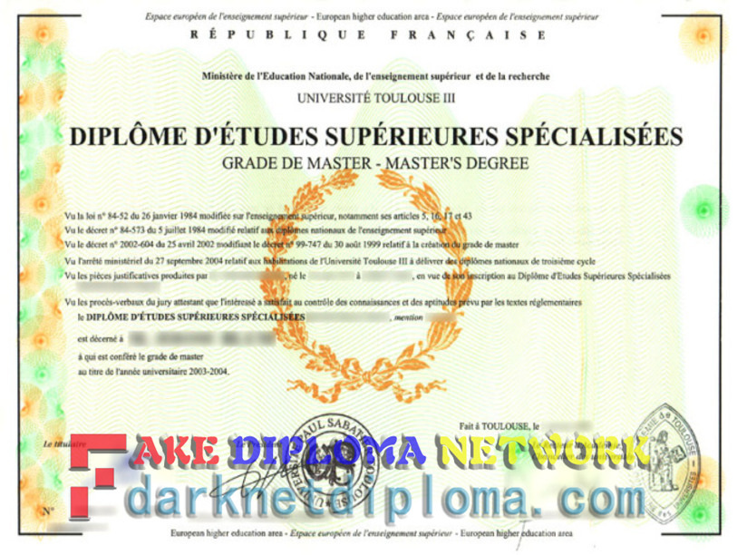 Is It Possible to Buy a Fake Paul Sabatier University Degree?