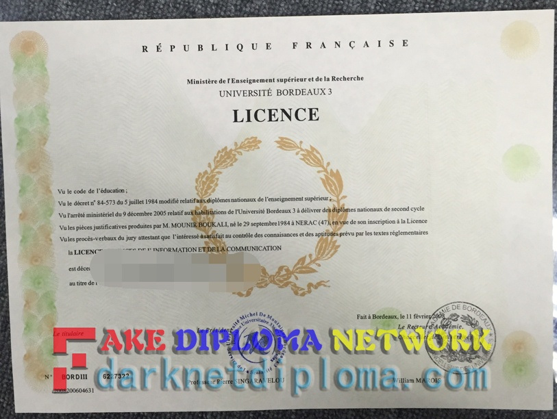 How to Make a Fake Université Bordeaux Montaigne Degree: A Step-by-Step Guide