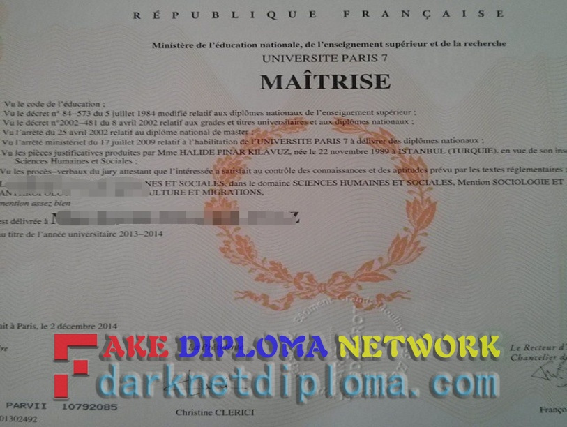 The Steps to Buy a Fake Université de Paris 7 Diploma: A Guide