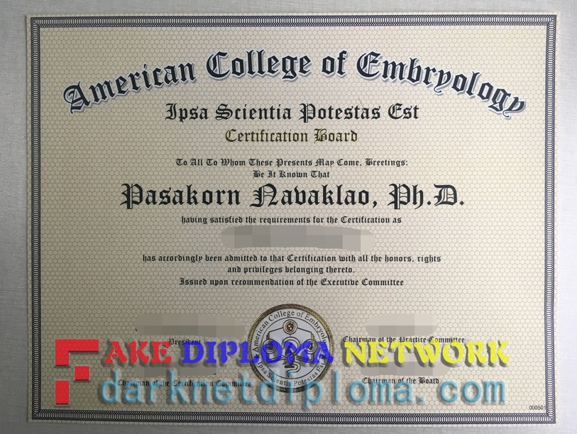 How to Buy a Phony American Institute of Embryology Degree: A Step-by-Step Guide