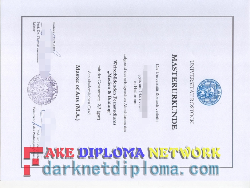 How to Buy a Phony Universität Rostock Diploma: A Step-by-Step Guide