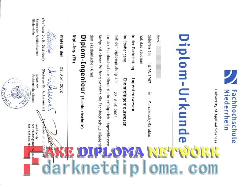 How to Order a Fake Fachhochschule Niederrhein Diploma: A Step-by-Step Guide