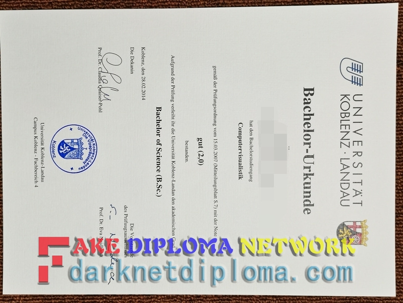 Is It Possible to Buy a Fake University of Koblenz and Landau Degree?