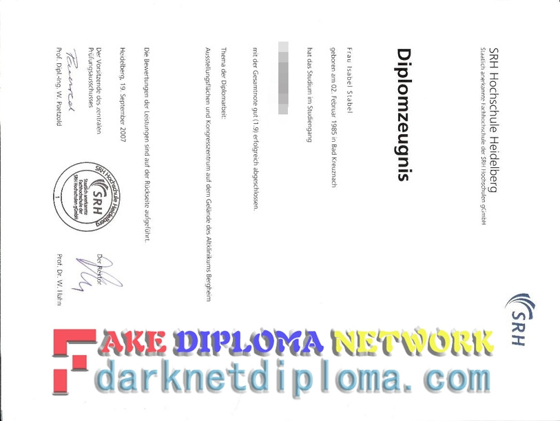 Where to Purchase a Fake Fachhochschule Heidelberg Degree: A Comprehensive Guide