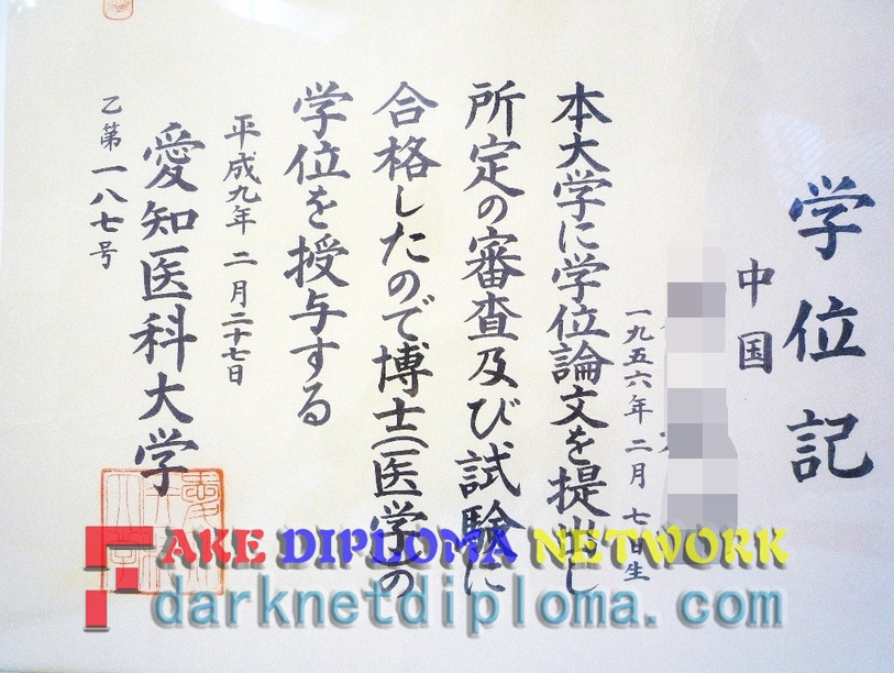 Is It Possible to Buy a Fake Aichi Medical University Diploma?