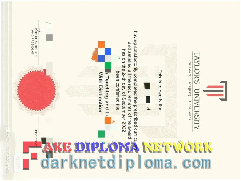 How to Create a Fake Taylor’s University Diploma: A Step-by-Step Guide