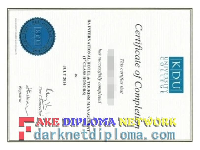 Is It Possible to Buy a Fake KDU University College Degree?