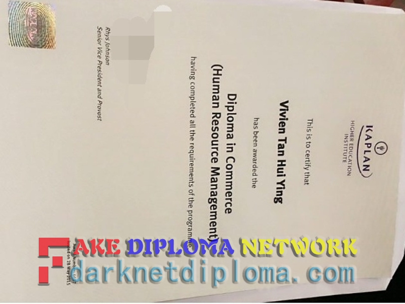 Is It Possible to Buy a Fake Kaplan Higher Education Diploma?