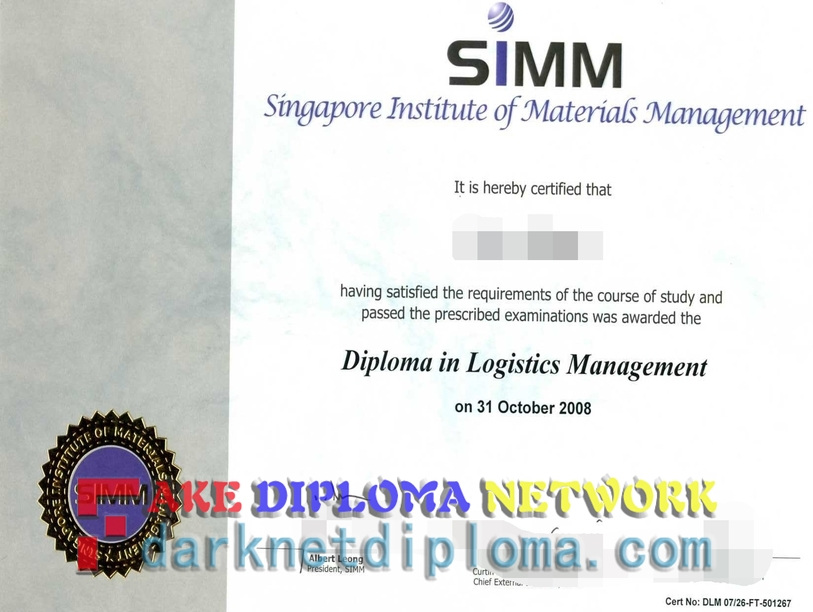 Fake Singapore Institute of Materials Management (SIMM) Degree: Unveiling the Truth