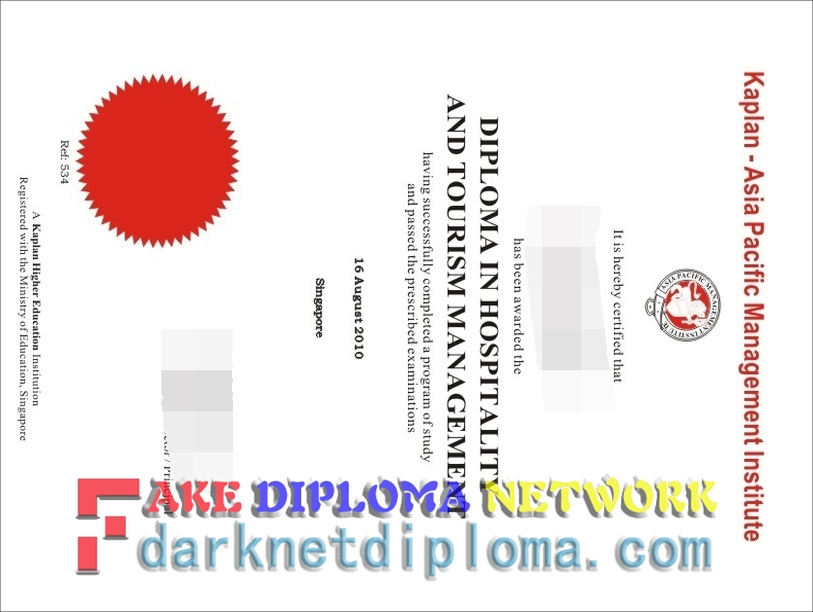 How to Buy a Phony Kaplan Asia Pacific Management Institute Diploma